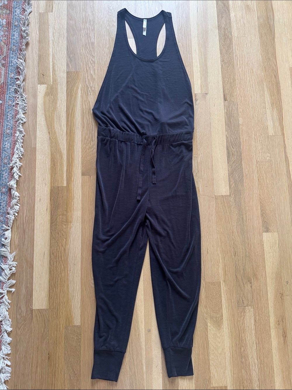 Free People FP Movement Jumpsuit Women Black Size S Boho Slouchy Comfy